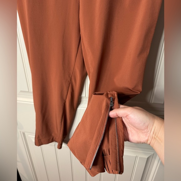 ATHLETA 🧡 Cropped Ankle Linen Joggers, Athleisure 🧘♀️ (Size 10) - Picture 6 of 14
